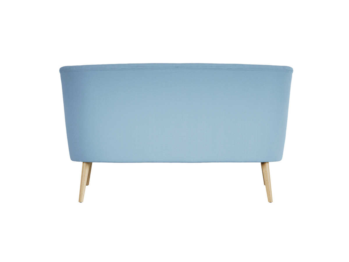 Beau Cornflower 2 Seater Sofa Blue Fabric