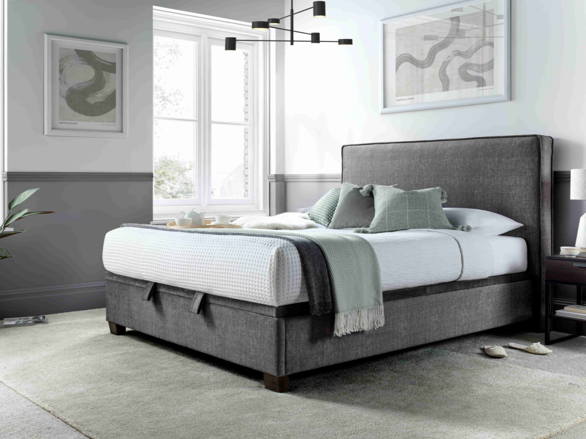 Kaydian Newton Ottoman Bed Frame with Storage