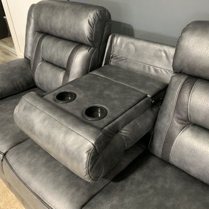MNS Nova Electric Recliner Leather Sofa 3+2 Seater