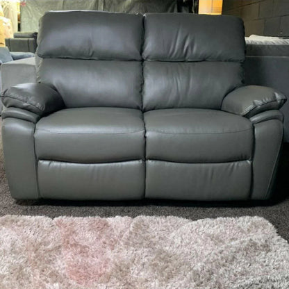 Valencia Leather 3+2 Recliner with cupholders and bluetooth speaker system