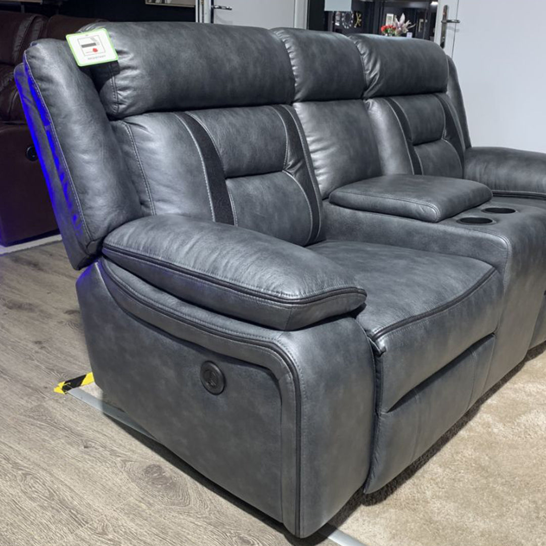 MNS Nova Electric Recliner Leather Sofa 3+2 Seater