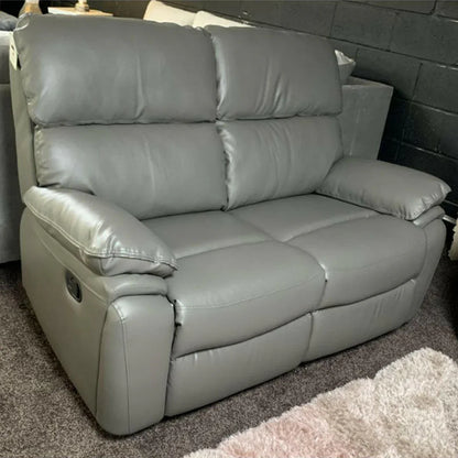 Valencia Leather 3+2 Recliner with cupholders and bluetooth speaker system