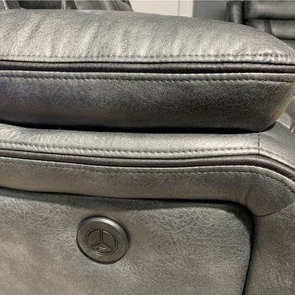 Nova Electric Recliner Leather Sofa 3+2 Seater