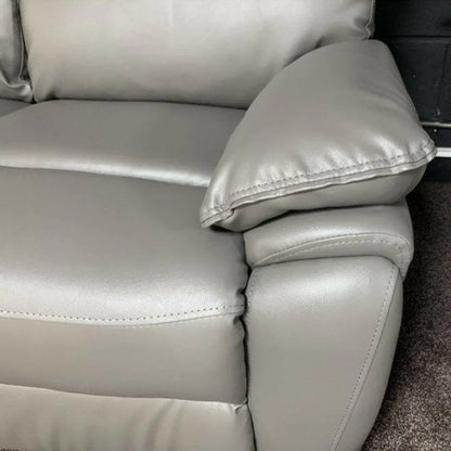 Valencia Leather 3+2 Recliner with cupholders and bluetooth speaker system