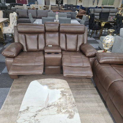 Vancouver Leather Recliner Sofa 3+2 Seater