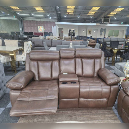 Vancouver Leather Recliner Sofa 3+2 Seater