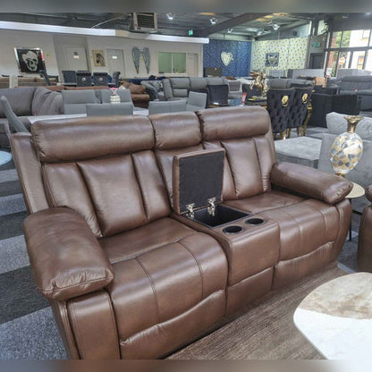 Vancouver Leather Recliner Sofa 3+2 Seater