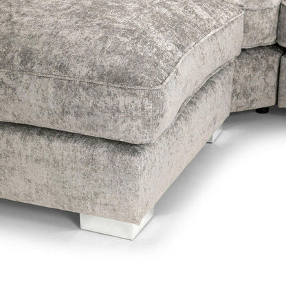 Bishop U Shape Sofa High Back Truffle