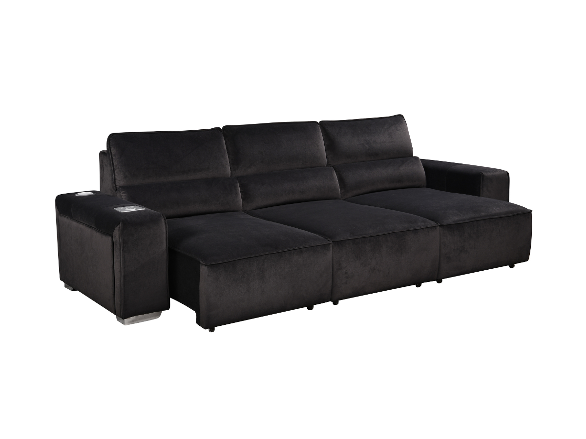 Alpine Electric Sofa Bed Soft Chenille