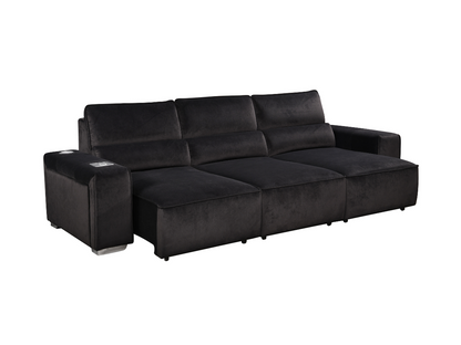 Alpine Electric Sofa Bed Soft Chenille