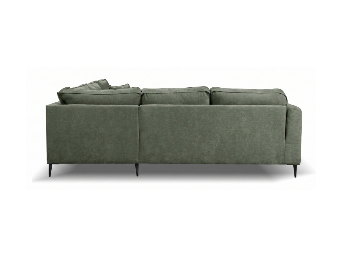 Ascot Forest Green Corner Sofa Boston Fabric
