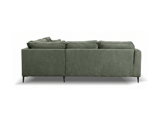 Ascot Forest Green Corner Sofa Boston Fabric