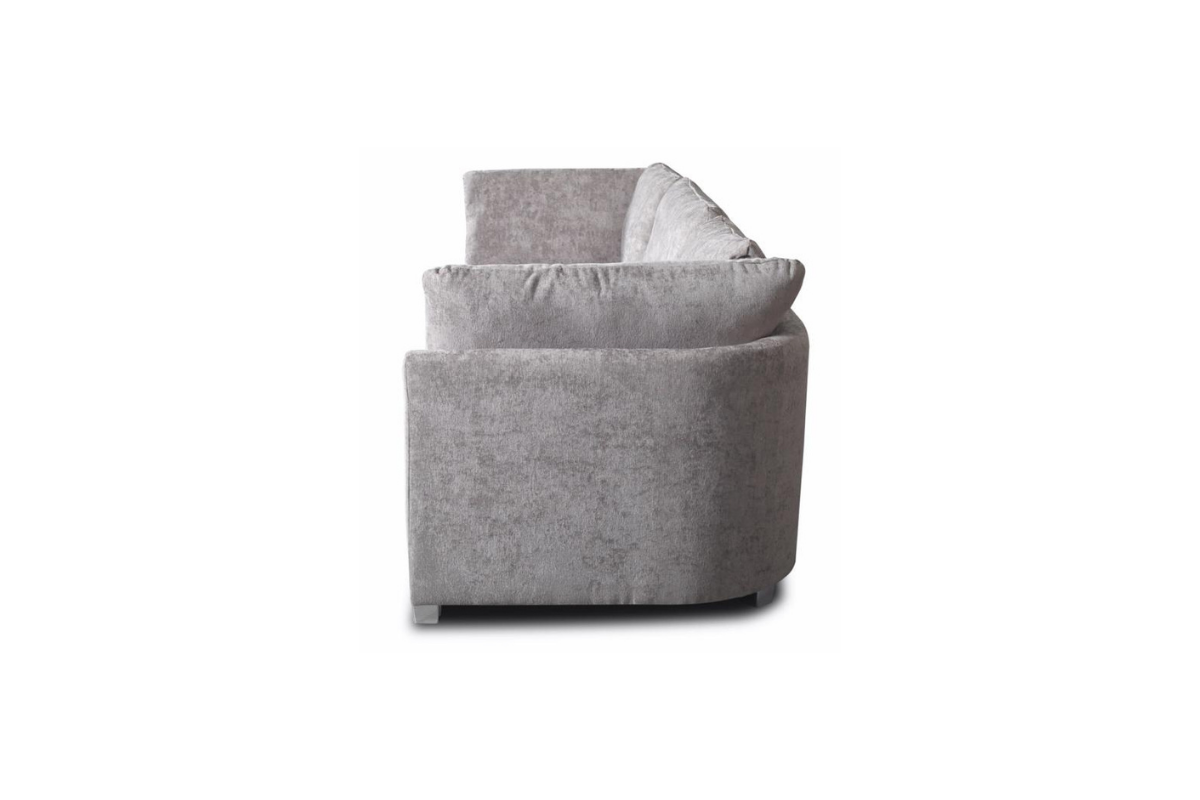 Bishop U-Shaped Sofa Truffle Luxe Chenille