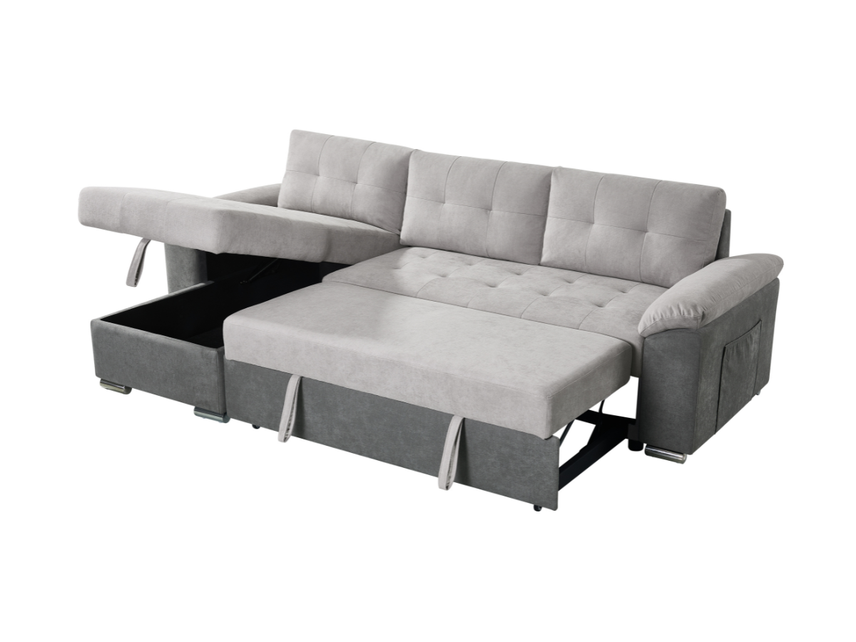 Dover Corner Sofa Bed with Storage
