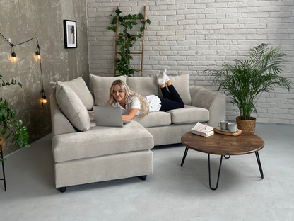 Chelsea Cream Left Corner Sofa
