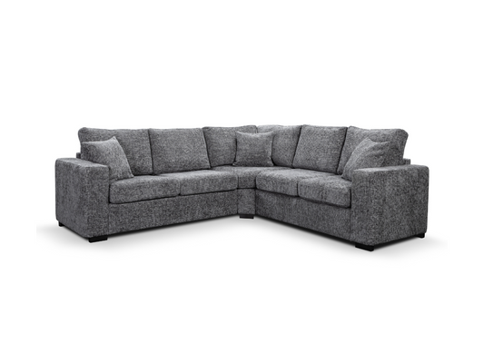 Chestnut Sofa Bed Slate Enzo Fabric