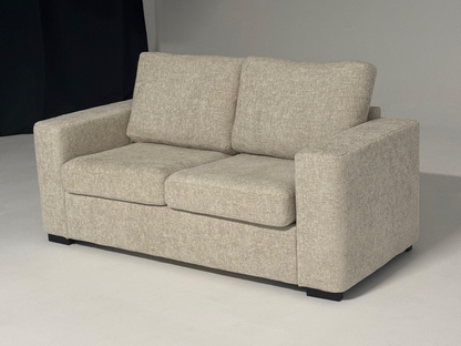 Chestnut 3 Seater Sofa Cream Enzo Fabric