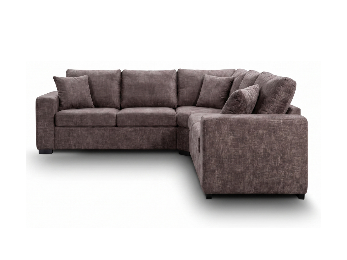 Chestnut Coco Corner Sofa Enzo Fabric
