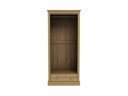 Devonshire Two Door Wardrobe with Drawer Oak