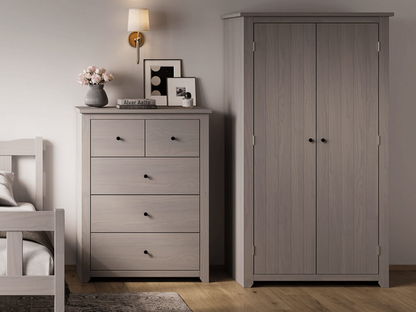 Havana 2 Door Wardrobe with Shelf
