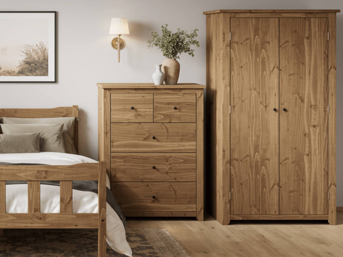 Havana 2 Door Wardrobe with Shelf