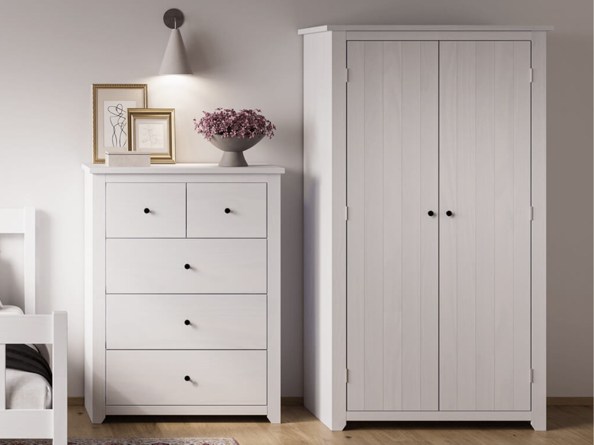 Havana 2 Door Wardrobe with Shelf
