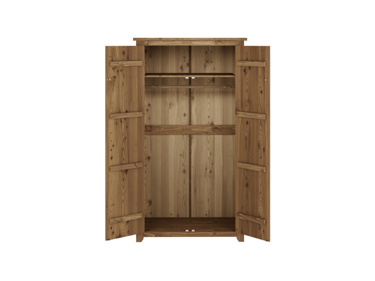 Havana 2 Door Wardrobe with Shelf