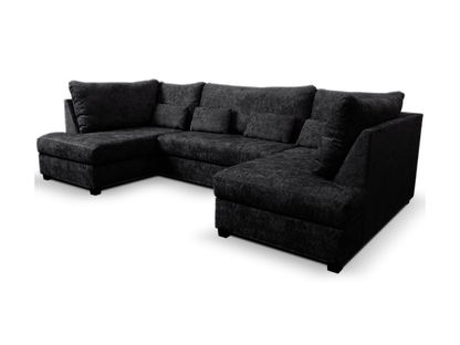 Meridian U Shaped Sofa Bed with Storage