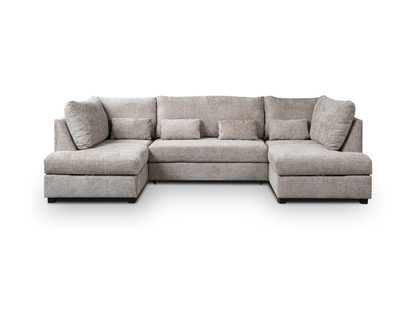 Meridian Enzo Sofa Bed U Shaped with Storage