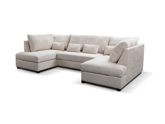 Meridian Enzo Sofa Bed U Shaped with Storage