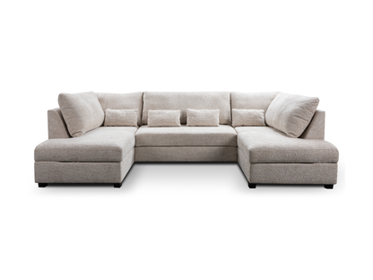 Meridian Enzo Sofa Bed U Shaped with Storage