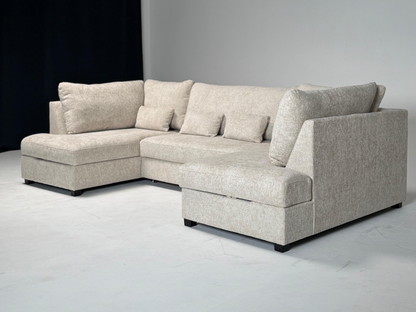 Meridian Enzo Sofa Bed U Shaped with Storage