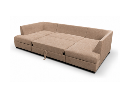 Meridian Enzo Sofa Bed U Shaped with Storage