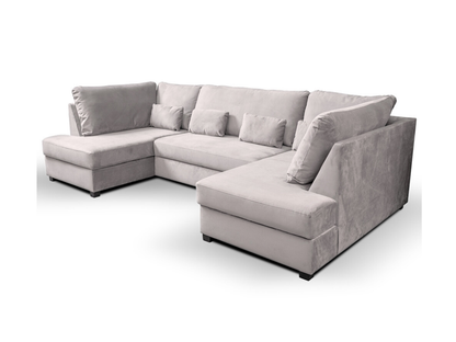 Meridian U Shaped Sofa Bed with Storage