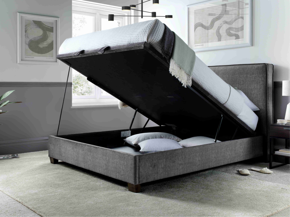 Kaydian Newton Ottoman Bed Frame with Storage