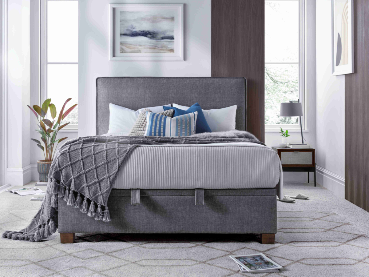Kaydian Newton Ottoman Bed Frame with Storage