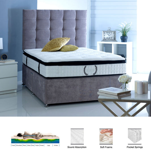 Pillow Top Mattress Firm Pocket Spring