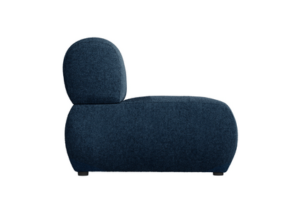 Reese Accent Armchair in Midnight Blue Boucle