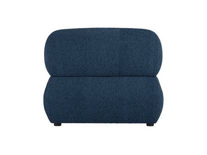 Reese Accent Armchair in Midnight Blue Boucle