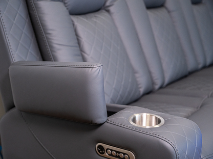 Sianna Corner Sofa Electric Recliner Aire Leather
