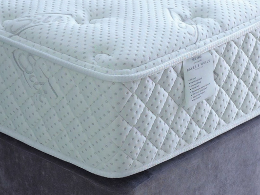 Silk Latex Mattress 1800 Pocket Spring Firm