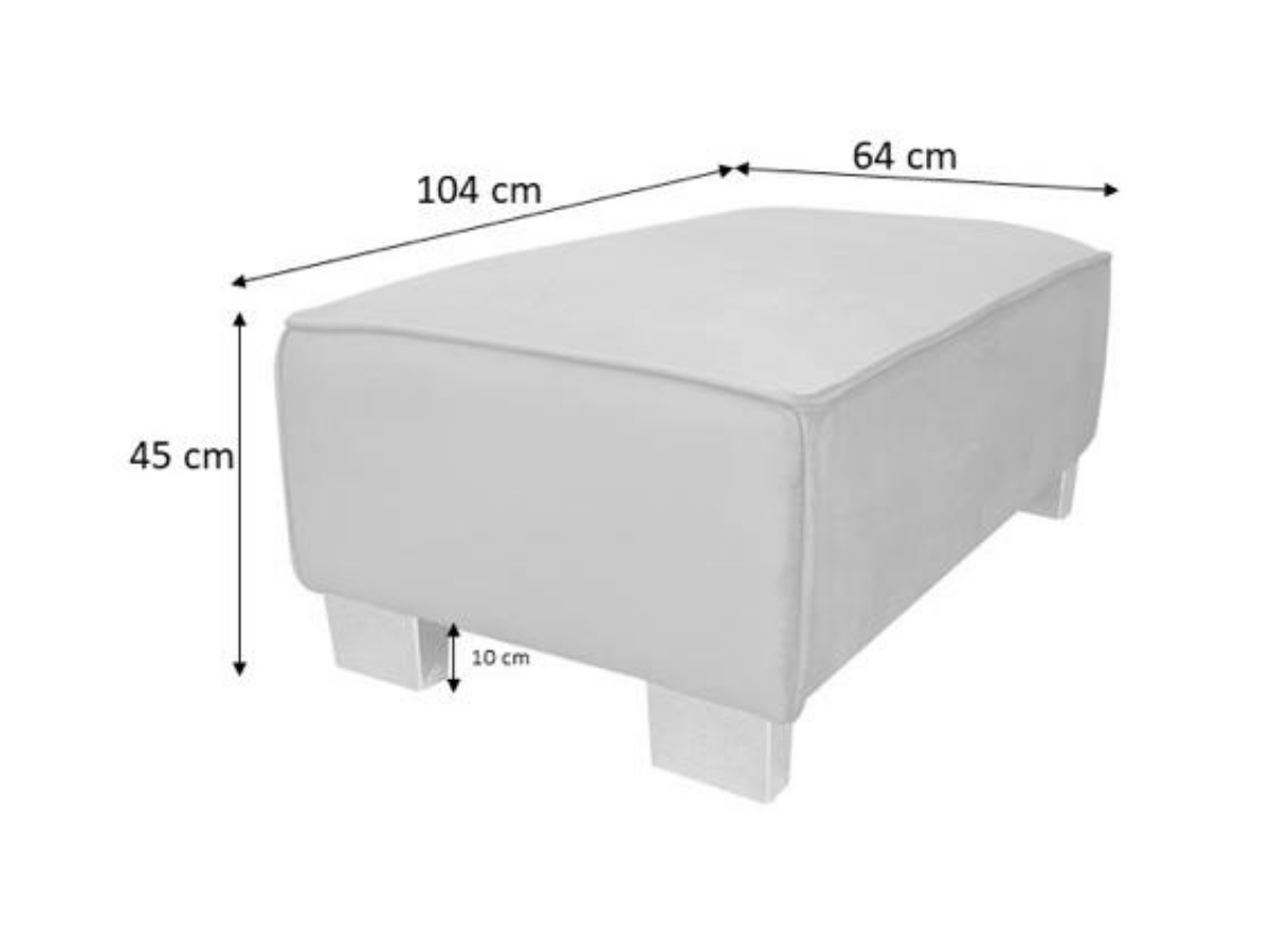 Sloane Luxury Large Footstool