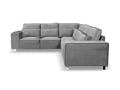 Sloane Corner Sofa Plush Velvet