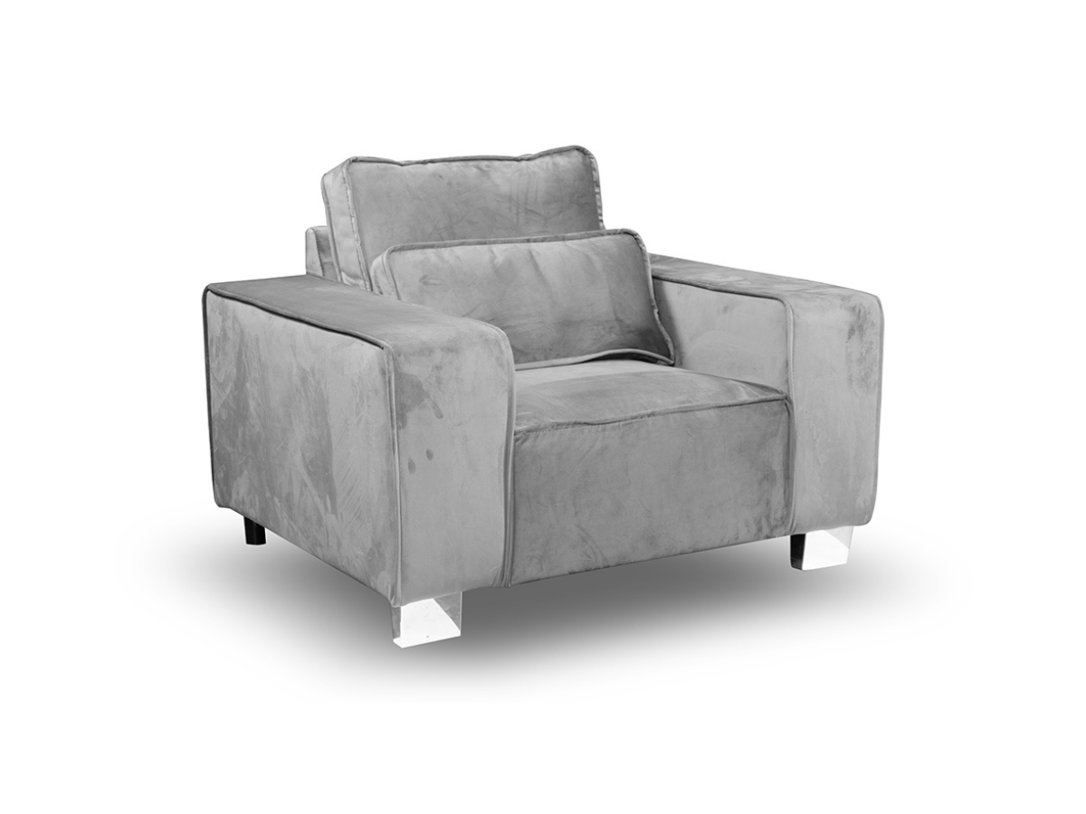 Sloane Armchair with Cushion Silver