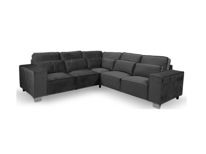 Sloane Corner Sofa Plush Velvet