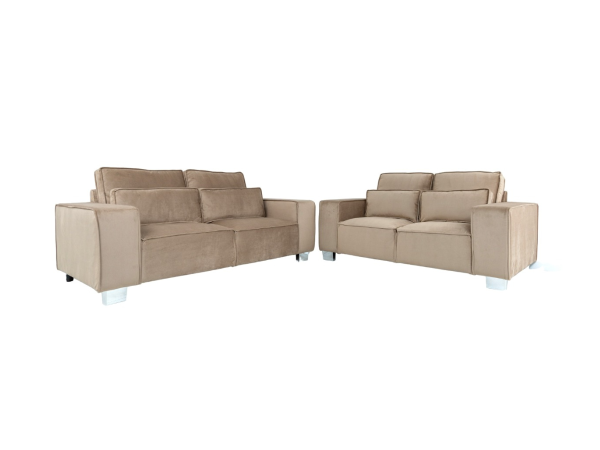 Sloane Luxury Large 3+2 Sofa Set Mink