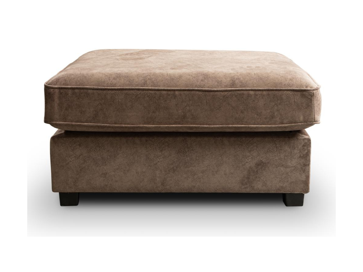 Soho Small U Shaped Sofa Chocolate Dapple Fabric
