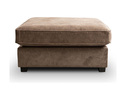Soho Small U Shaped Sofa Chocolate Dapple Fabric