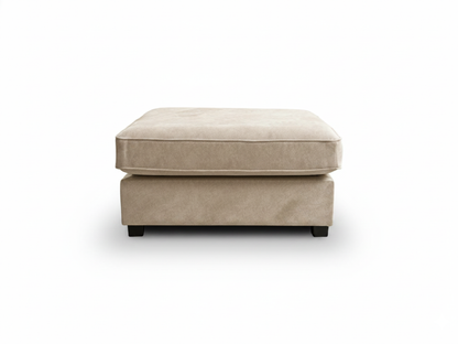 Soho Cream Small U Shaped Sofa in Dapple Fabric