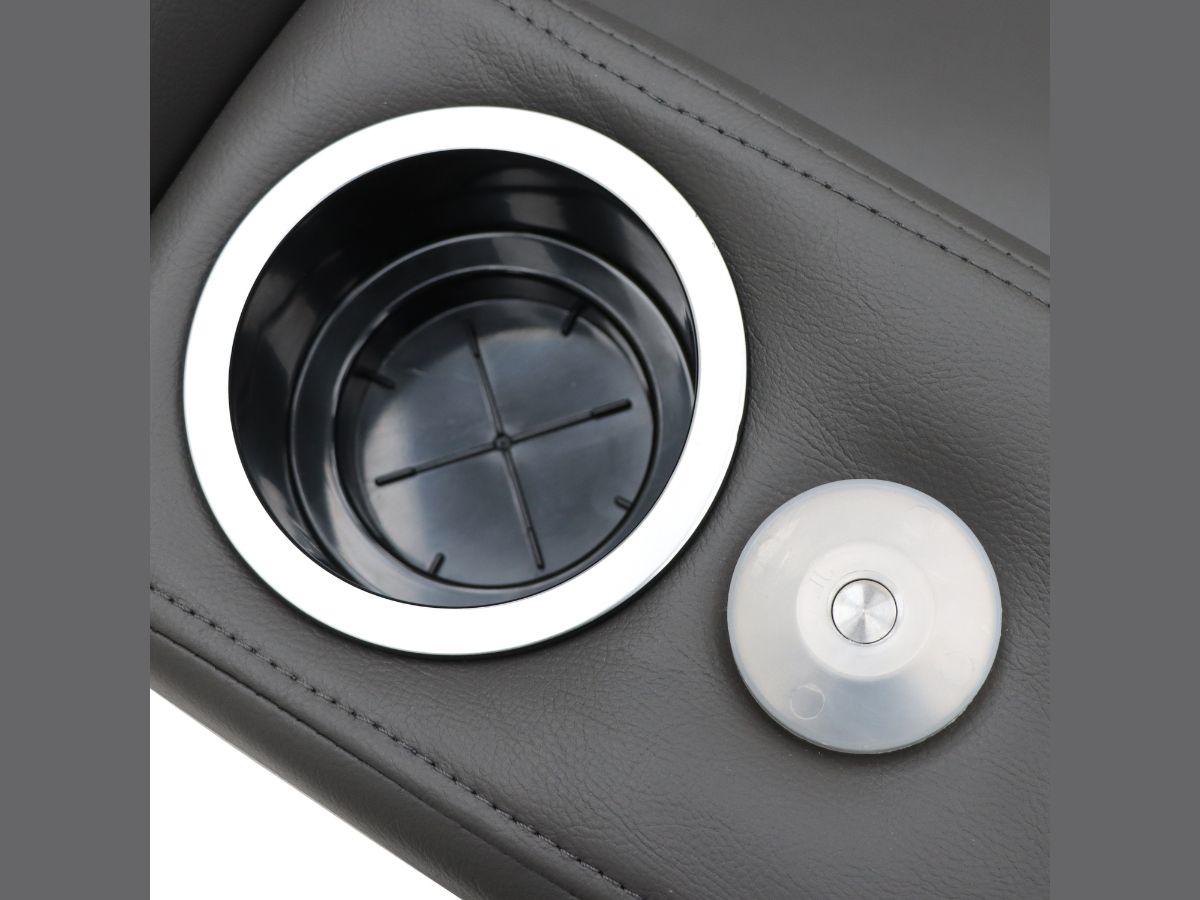 Tech 8 Smart Grey Electric Recliner Armchair